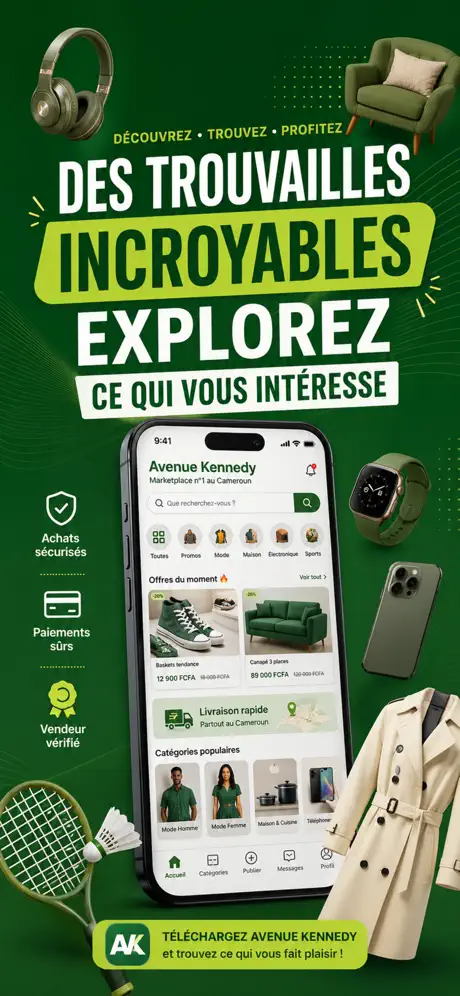 Avenue Kennedy : Achat & Vente 