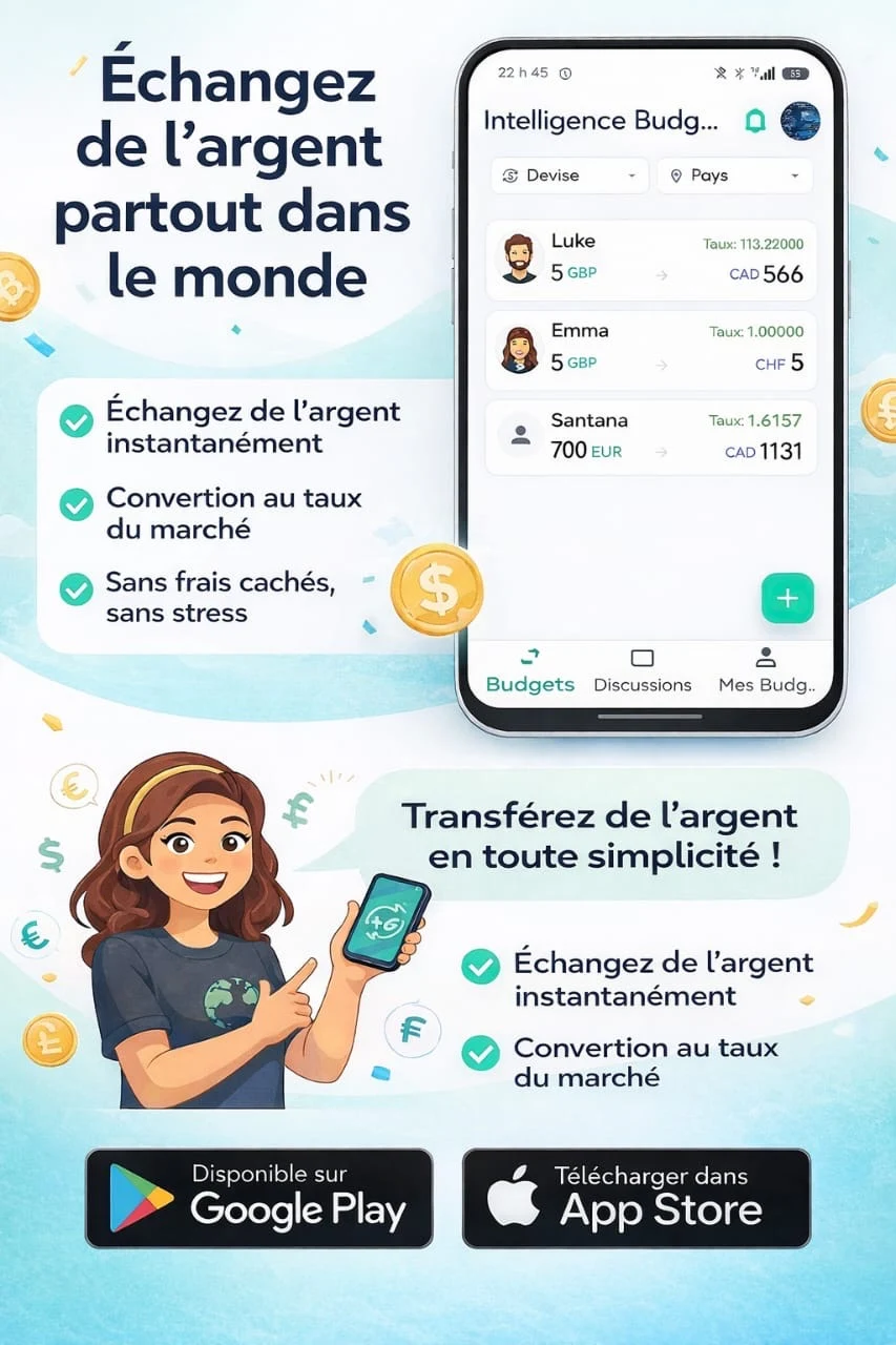 Chanjam - Échange de devise