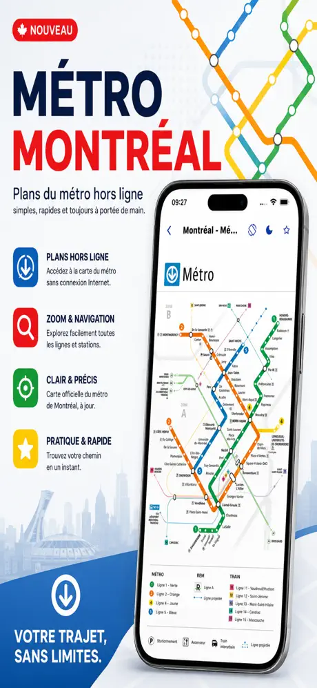 Metro Canada: Offline Maps